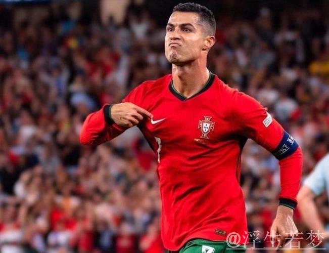 C罗40岁再现神奇！失点后零度破门+22年纪录 SIU庆祝反击霍伊伦